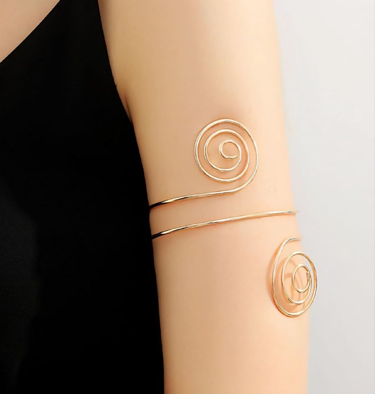 BRAZALETE PARA BRAZO SUPERIOR AJUSTABLE DE ACERO