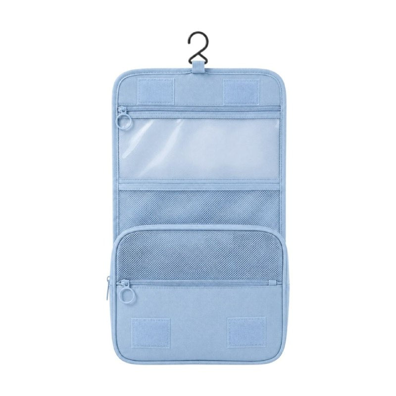 BOLSO ORGANIZADOR COLGANTE PARA VIAJE DE HIGIENE PERSONAL Y COSMETICOS 22.5X18.5X8.5CM