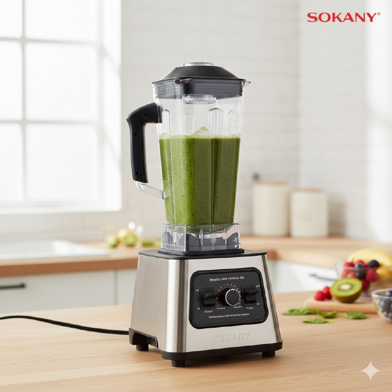 MAQUINA LICUADORA MULTIUSOS 2 EN 1 6000W DE FUERZA 2.5L SK-999 SOKANY