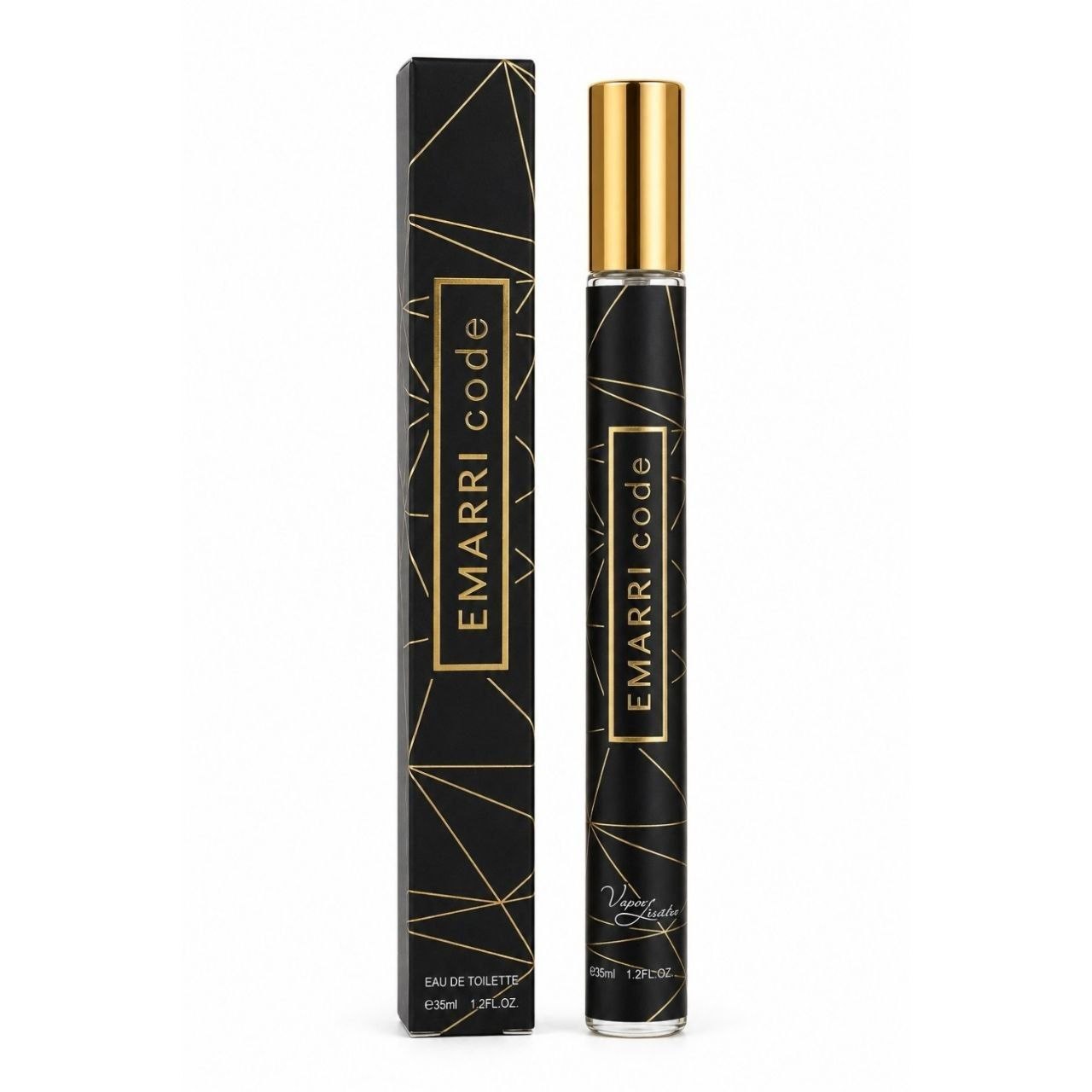 PERFUME DE TUBO EMARRI CODE VIVA LUCK 35ML 1 UND (DUPE ARMANI CODE GIORGIO ARMANI)