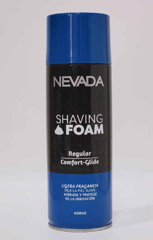 ESPUMA DE AFEITAR CON FRAGANCIA, DEJA LA PIEL SUAVE E HIDRATADA, PROTEGE DE LA IRRITACION NEVADA SHAVING FOAM 400ML