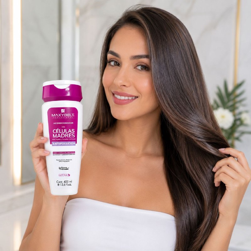 ACONDICIONADOR REPARADOR Y PROTECTOR TERMICO CON CELULAS MADRES MAXYBELT 400ML