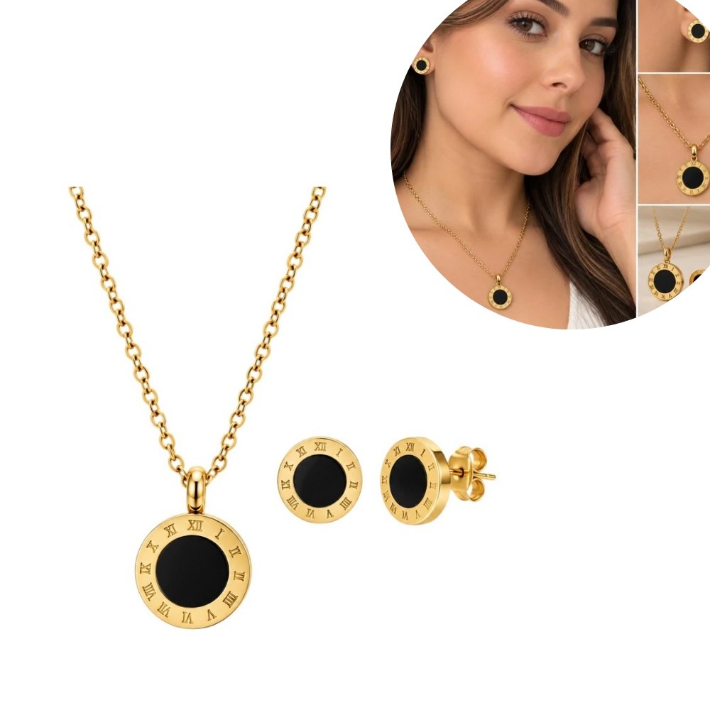 SET DE ENCHAPE STAINLESS STEEL PARA DAMA