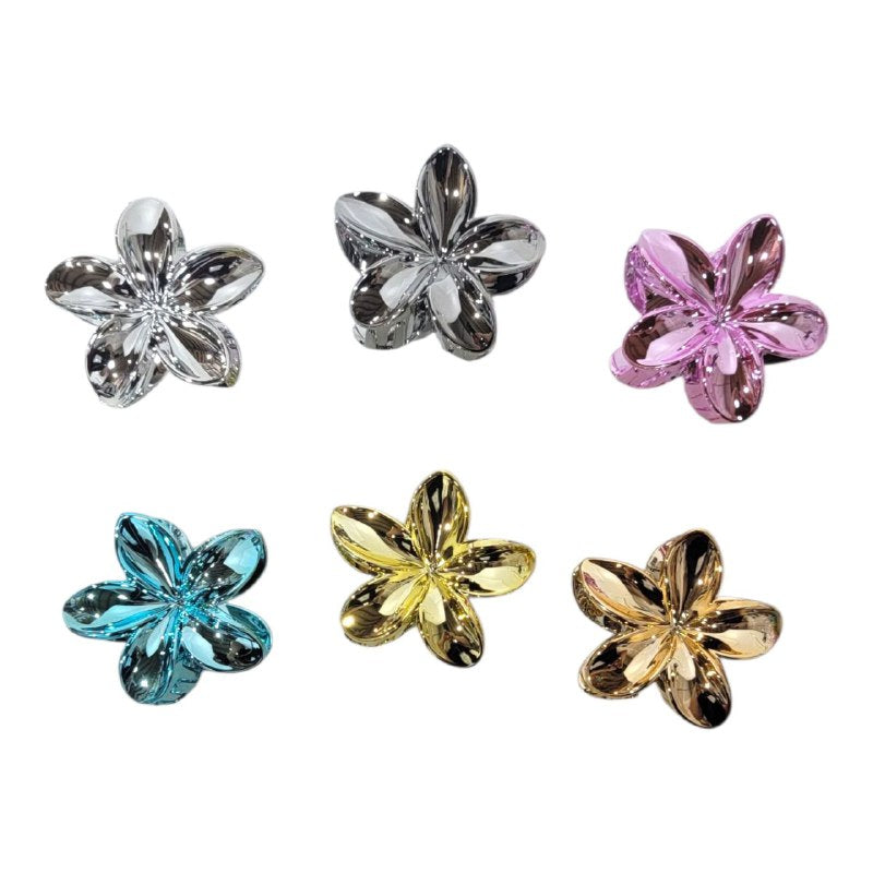 GANCHO PARA EL CABELLO DE PINZA DE FLOR HAWAIANA, PINZAS DE SUJECION FUERTE, ACCESORIO PARA EL CABELLO 9CM, PAQUETE 12UND