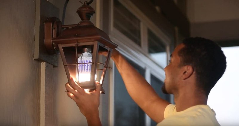 LUZ LED, LAMPARA FOCO MATA MOSQUITOS, ILUMINACION Y ELIMINACION DE ZANCUDOS 2 EN 1, AHORRO DE ENERGIA, LUZ DE BUENA CALIDAD MOSQUITO KILLER LAMP 110V DE 15W