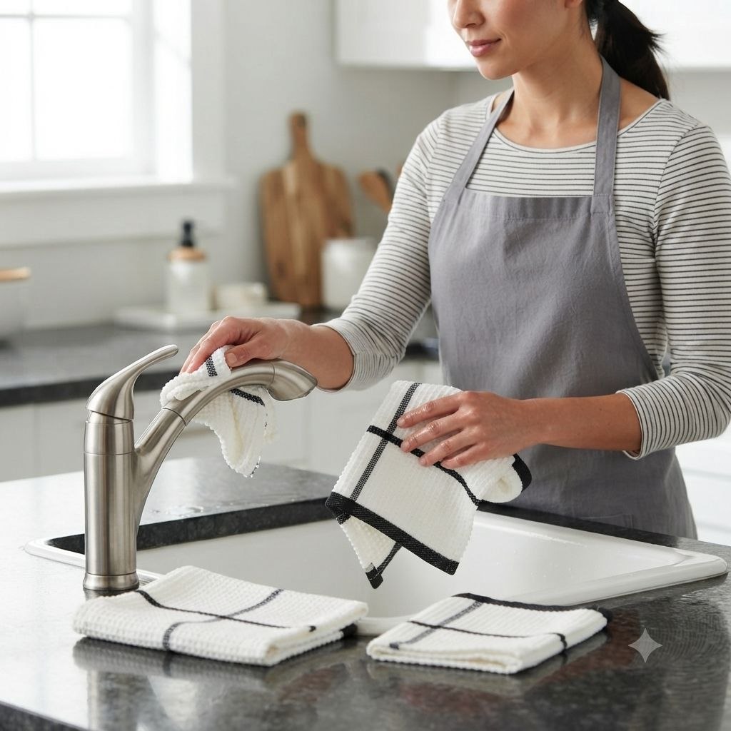 TOALLA DE LIMPIEZA PARA COCINA 30.5X30.5CM