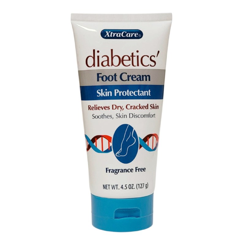 CREMA CORPORAL PARA PIES QUE ALIVIAN LA PIEL SECA Y AGRIETADAS DE LOS PIES DIABETICOS XTRACARE 127G