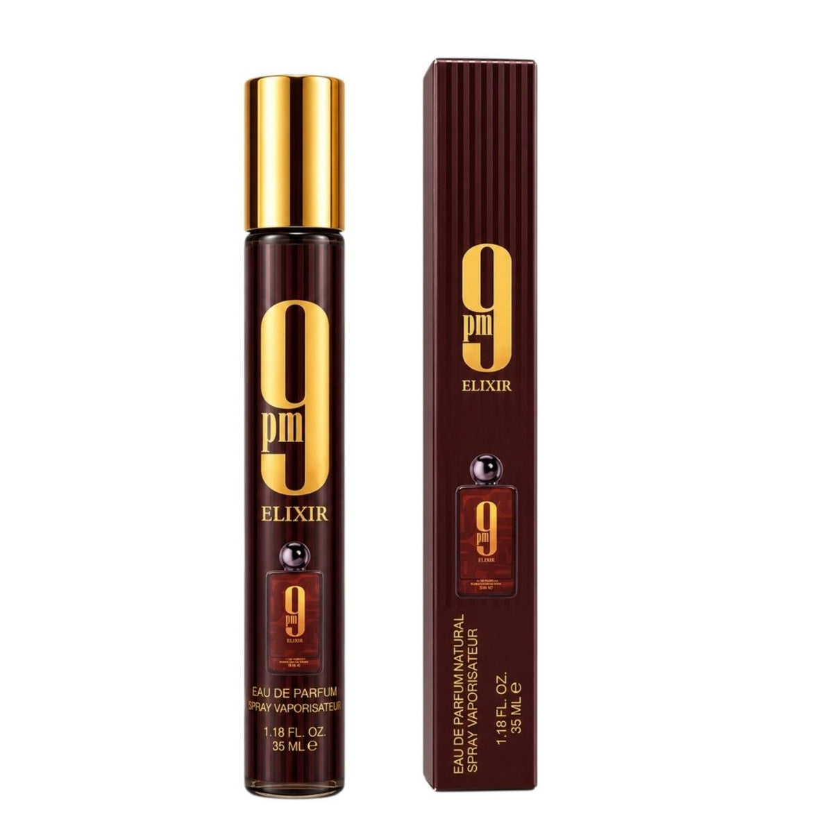 PERFUME ECONÓMICO DE TUBITO 9PM ELIXIR EDP 35ML (H)
