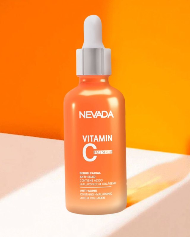 SET FACIAL DE VITAMINA C ANTIEDAD DE 3 PIEZAS HIDRATANTE REJUVENECEDORA NEVADA