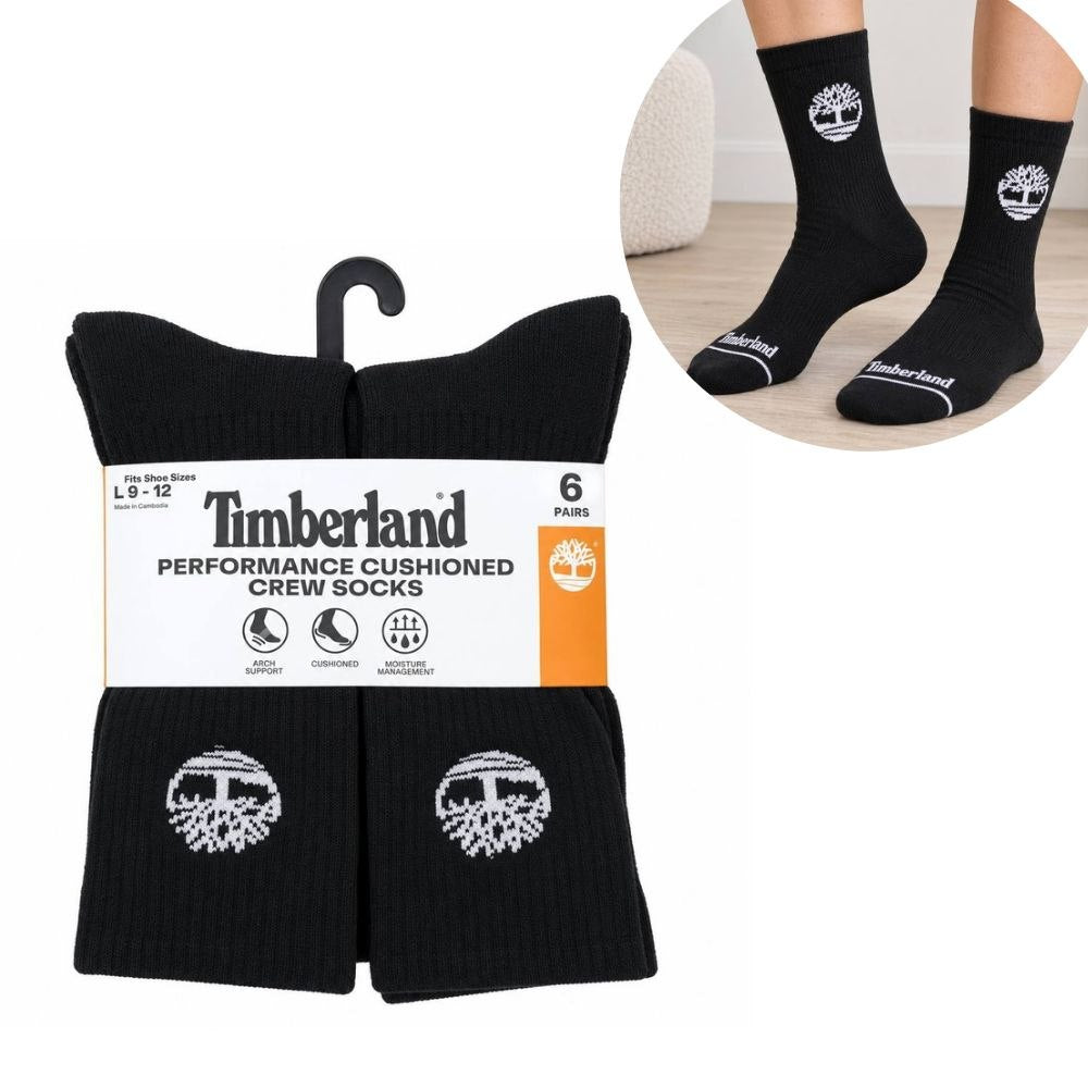 CALCETA ALTA ORIGINAL TIMBERLAND PARA HOMBRE 6 PARES
