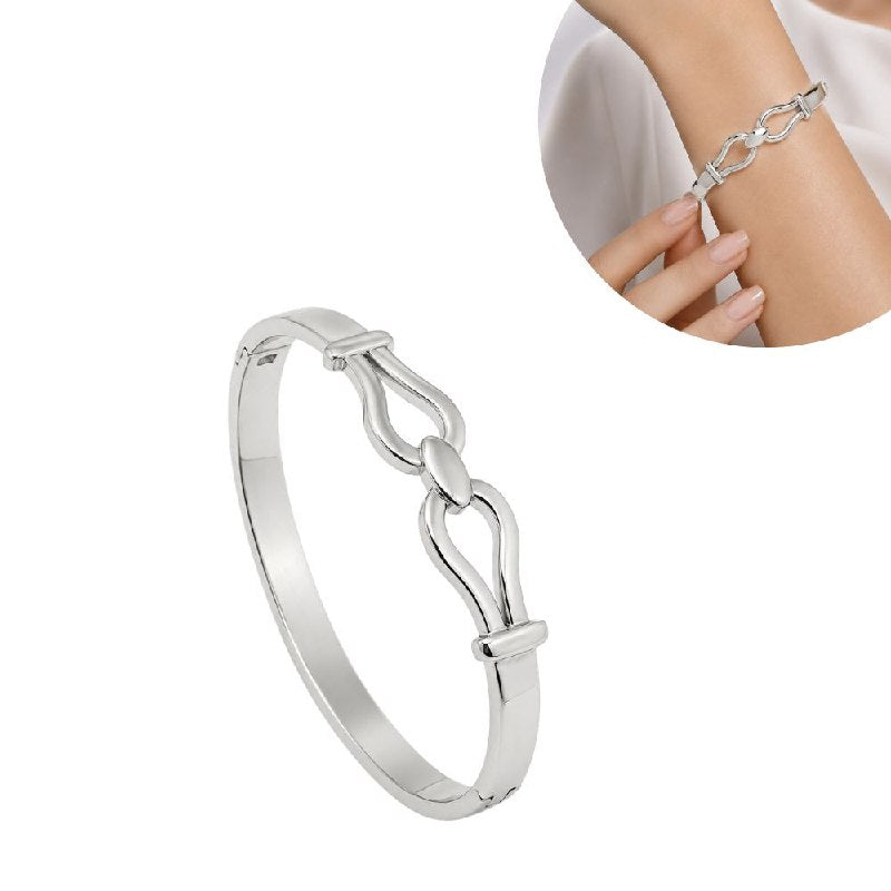 PULSERA DE ENCHAPE PARA DAMA 7.7CM