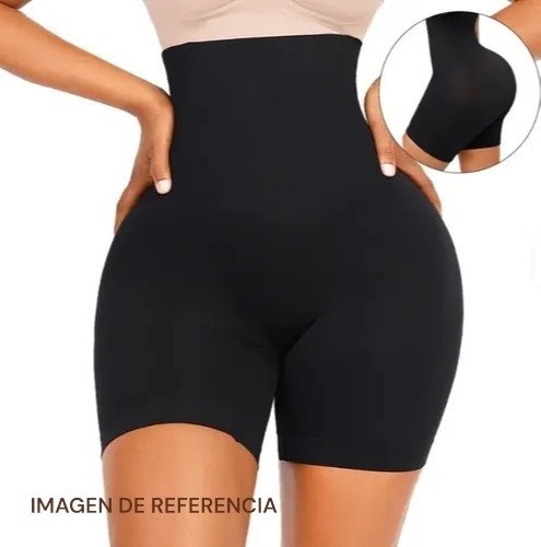 FAJA SHORT REDUCTORA CINTURA ALTA SIN COSTURAS PARA DAMA TALLA L