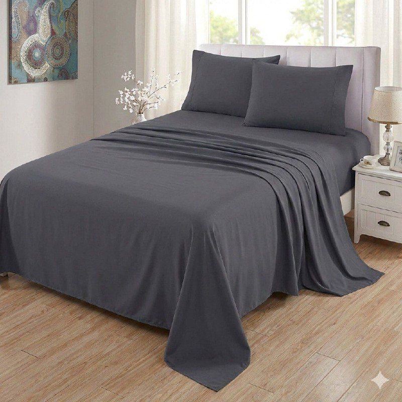 JUEGO DE SABANAS CAMA KING 4PCS QUEEN POLO