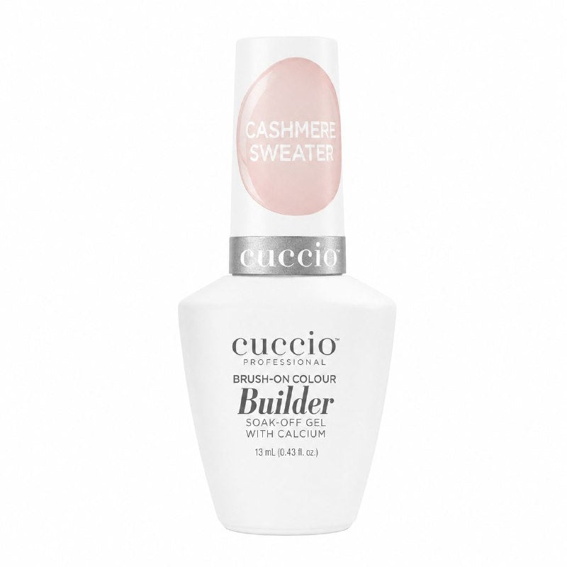 GEL CONSTRUCTOR, FORTIFICANTE Y NIVELADOR DE UÑAS NATURALES CON CALCIO TONO NUDE ROSA NATURAL CUCCIO 13ML