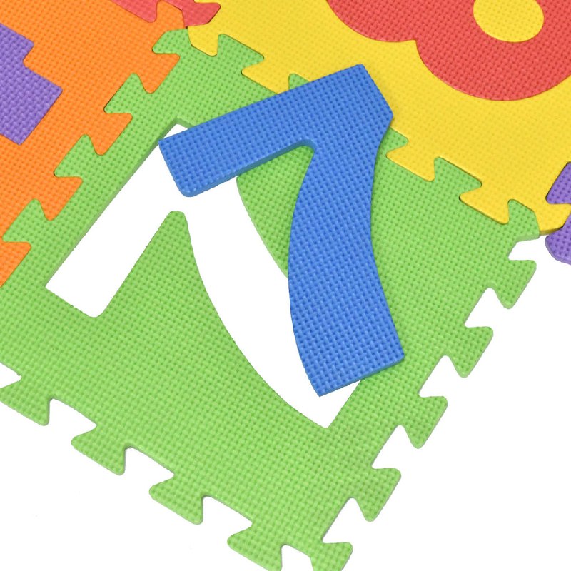 ALFOMBRA ROMPECABEZAS PARA NIÑOS DE 10 PIEZAS 30X30CM, APRENDEN JUGANDO Y DESARROLLAN COGNITIVAMENTE GENIAL