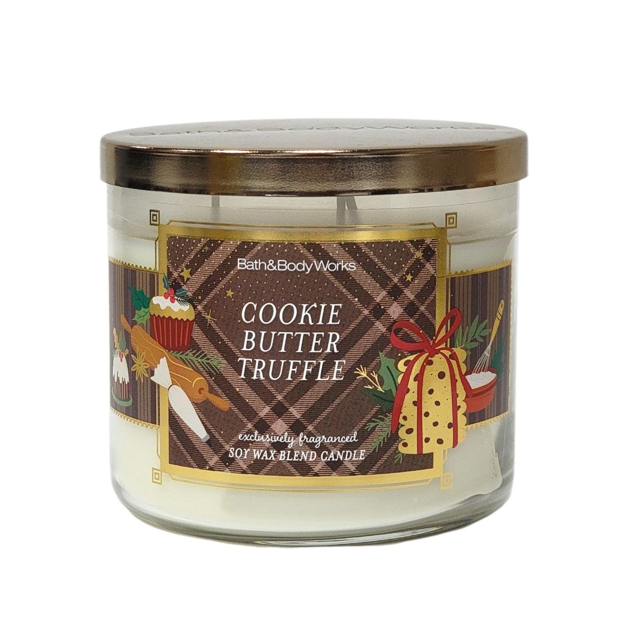 VELA AROMATICA BATH & BODY WORKS COOKIE BUTTER TRUFFLE 411G