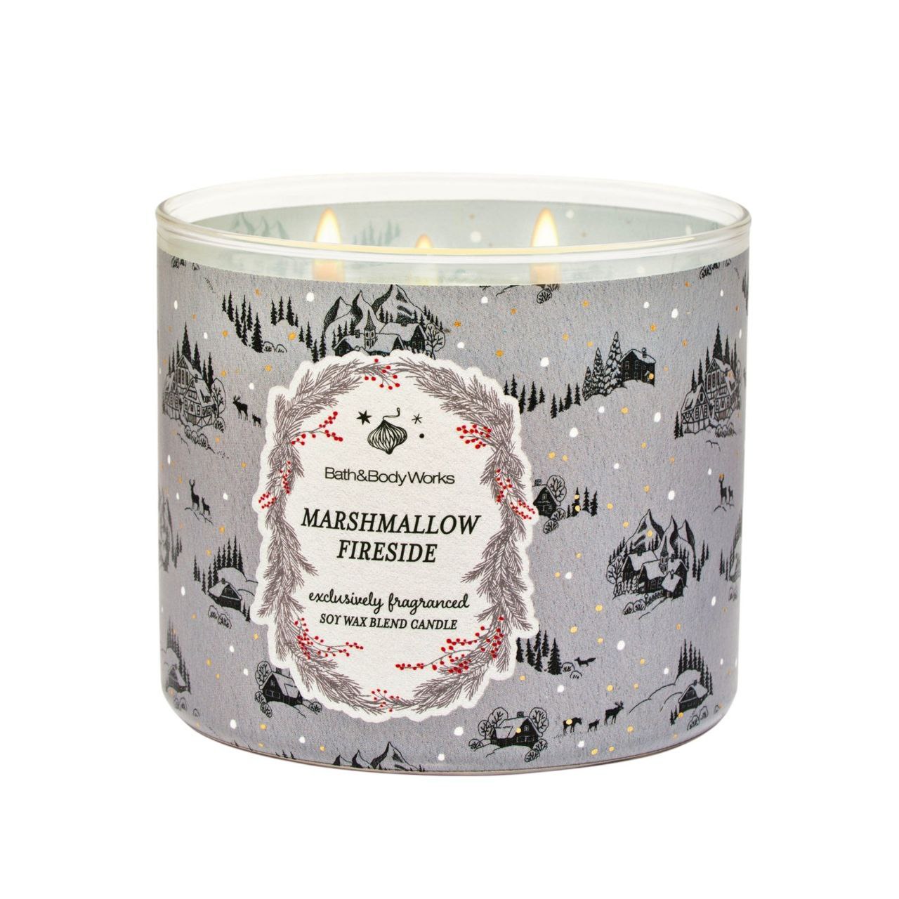 VELA AROMATICA BATH & BODY WORKS MARSHMALLOW FIRESIDE 411G