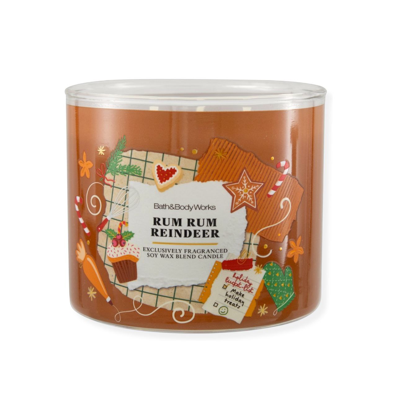 VELA AROMATICA BATH & BODY WORKS RUM RUM REINDEER 411G