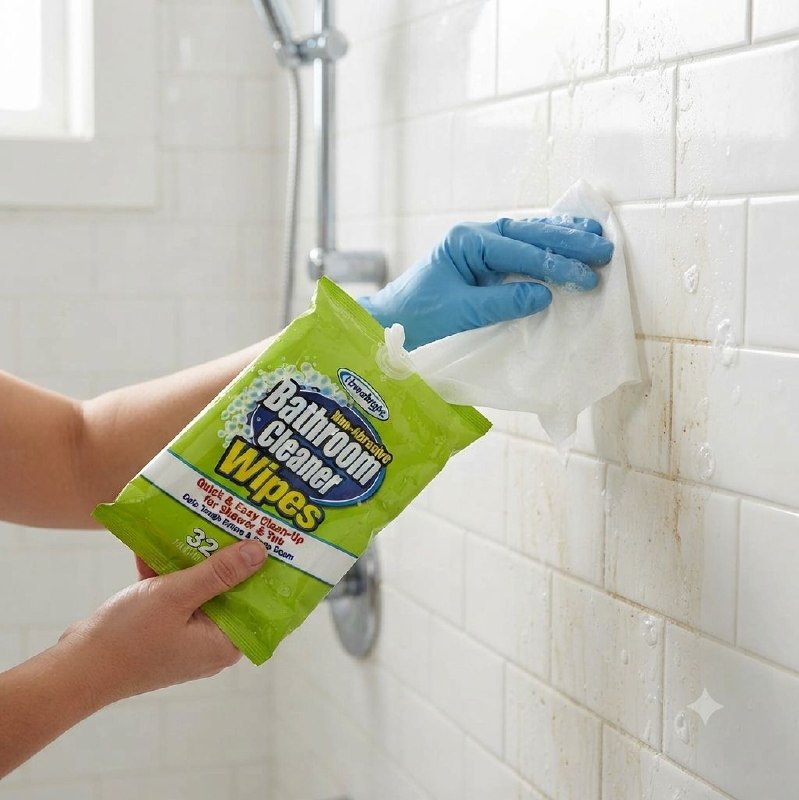 TOALLITAS LIMPIADORAS PARA BAÑO NO ABRASIVAS HOMEBRIGHT