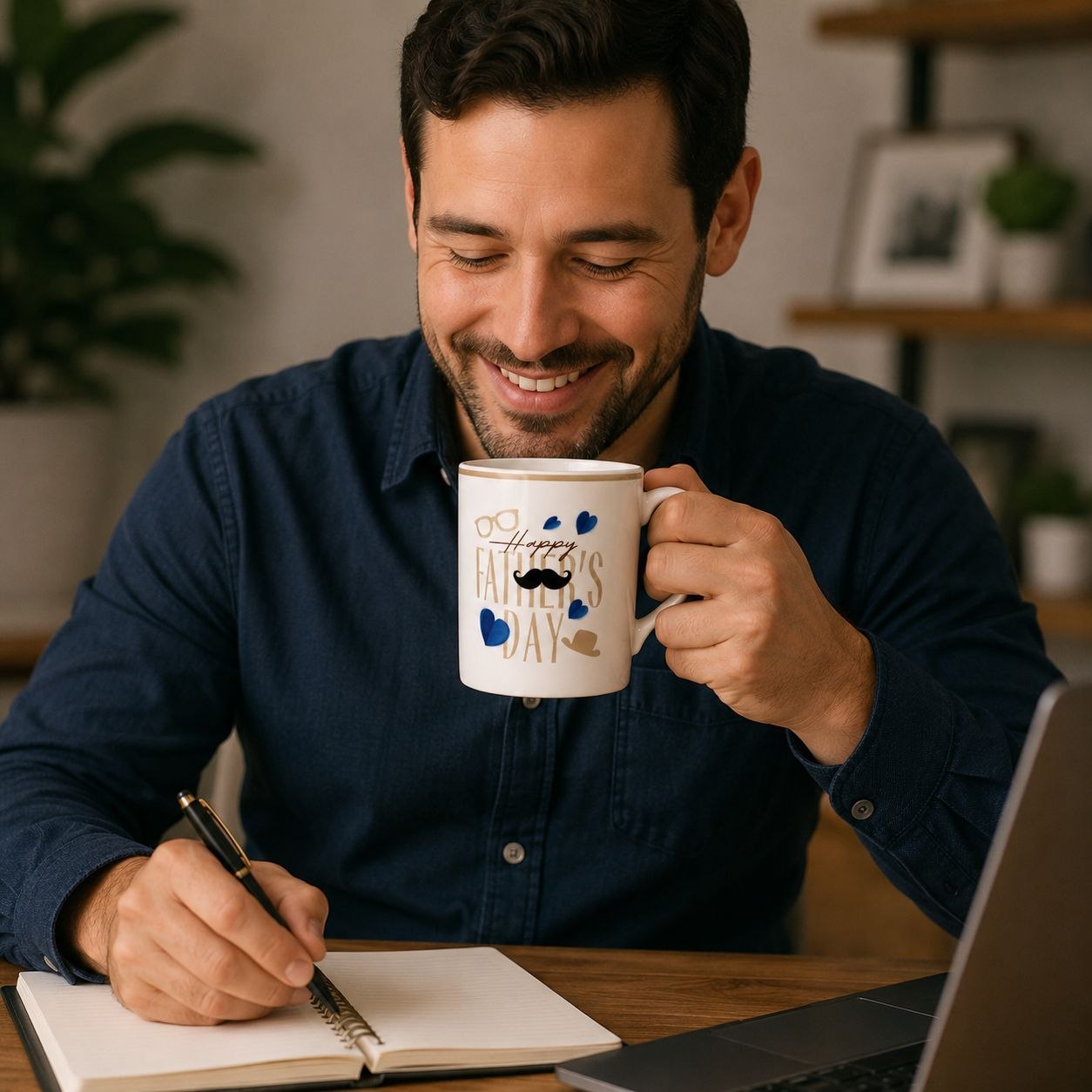TAZA DE PORCELANA DÍA DEL ABUELO LIFEART 430ML
