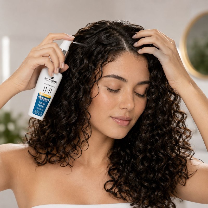 TONICO CAPILAR FORTALECEDOR Y ANTICAIDA SIN ENJUAGUE CON GUARANA Y BIOTINA MAXYBELT 55ML
