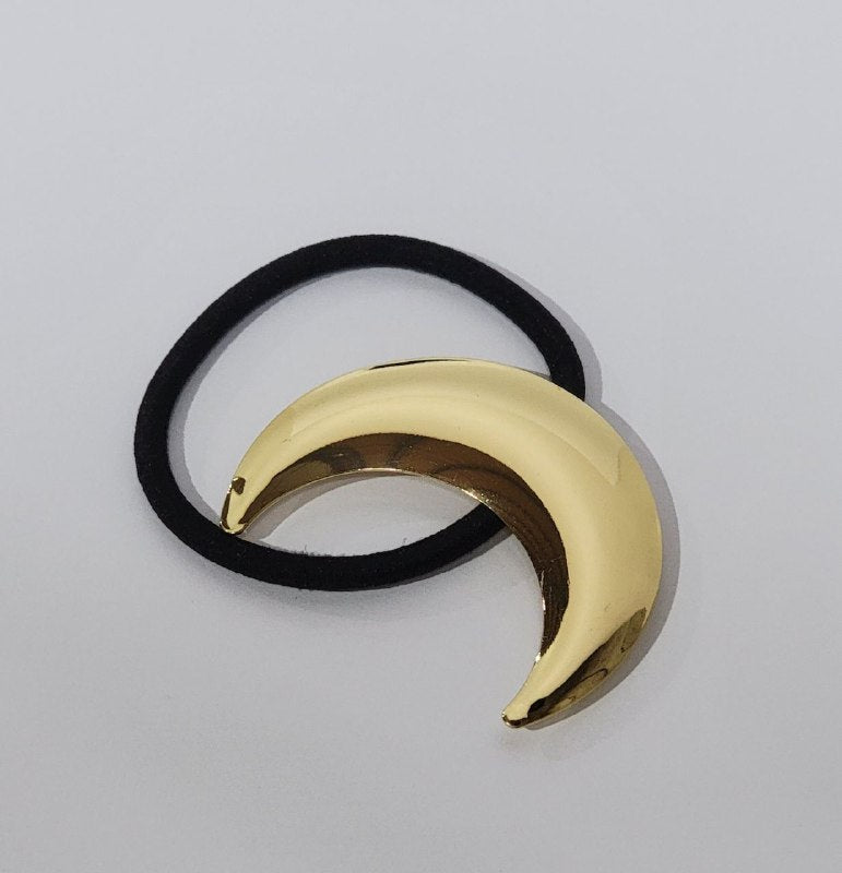COLA DECORATIVA METALICA PARA EL CABELLO COLOR DORADO VARIOS ESTILOS PONY CUFFS