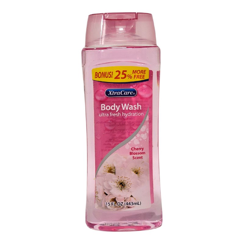 GEL DE BAÑO Y DUCHA CON EXTRACTO DE FLOR DE CEREZO XTRACARE 443ML