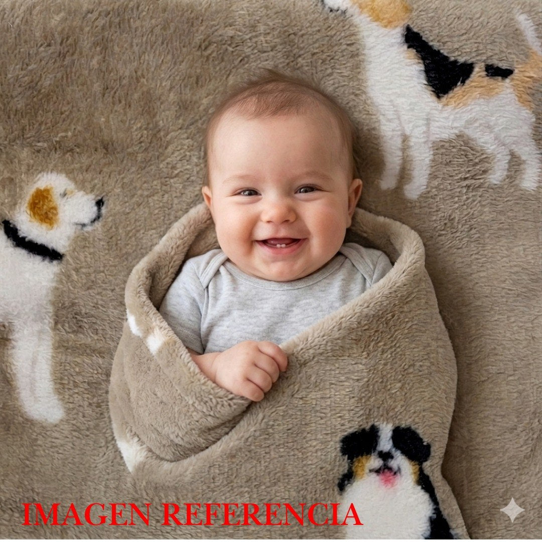MANTA ULTRA SUAVE PARA BEBE 100X70CM