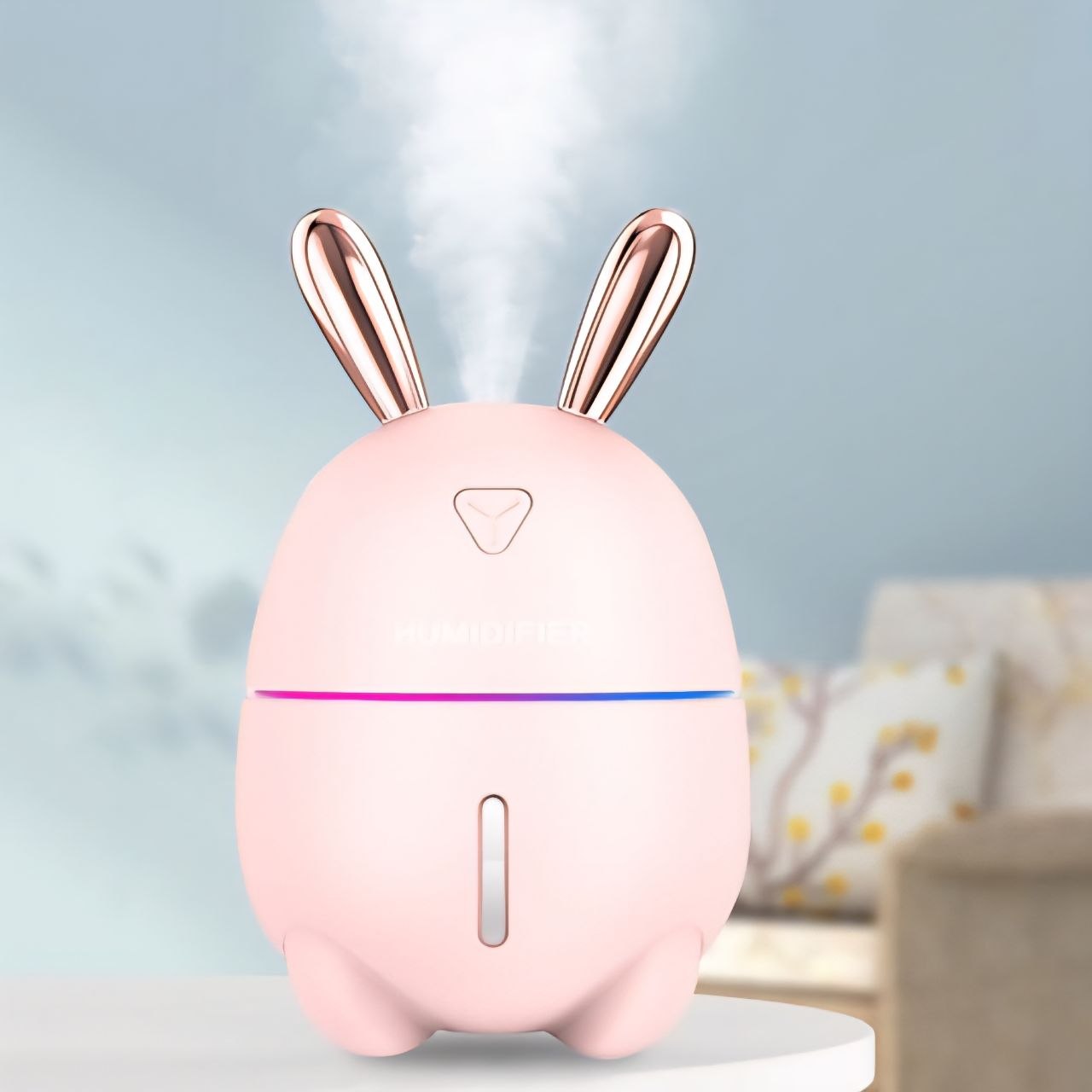 HUMIFICADOR PORTATIL CON FORMA DE CONEJO 200ML