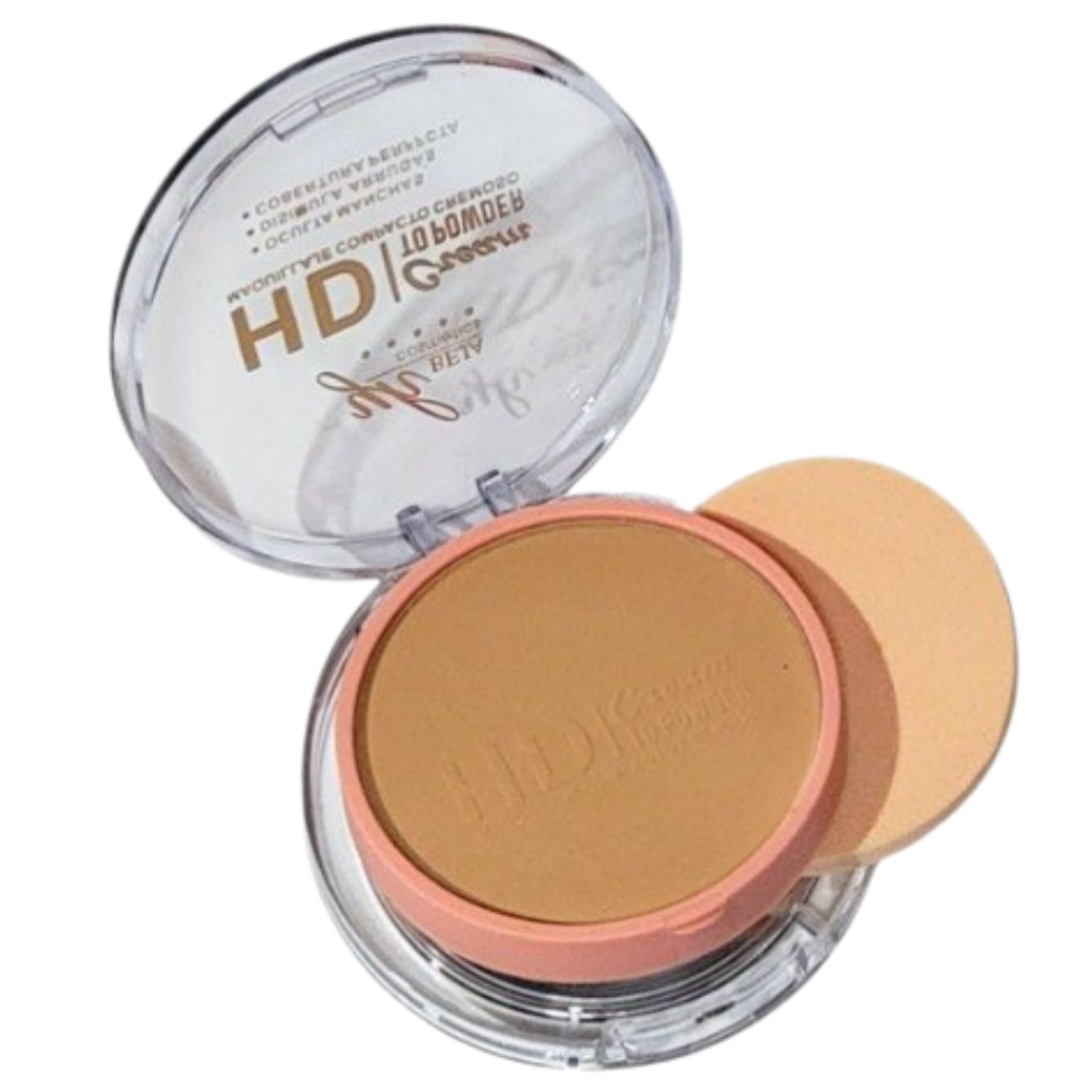 BASE DE MAQUILLAJE DE CREMA A POLVO 6 TONOS YH BEJA COSMETICS 11G