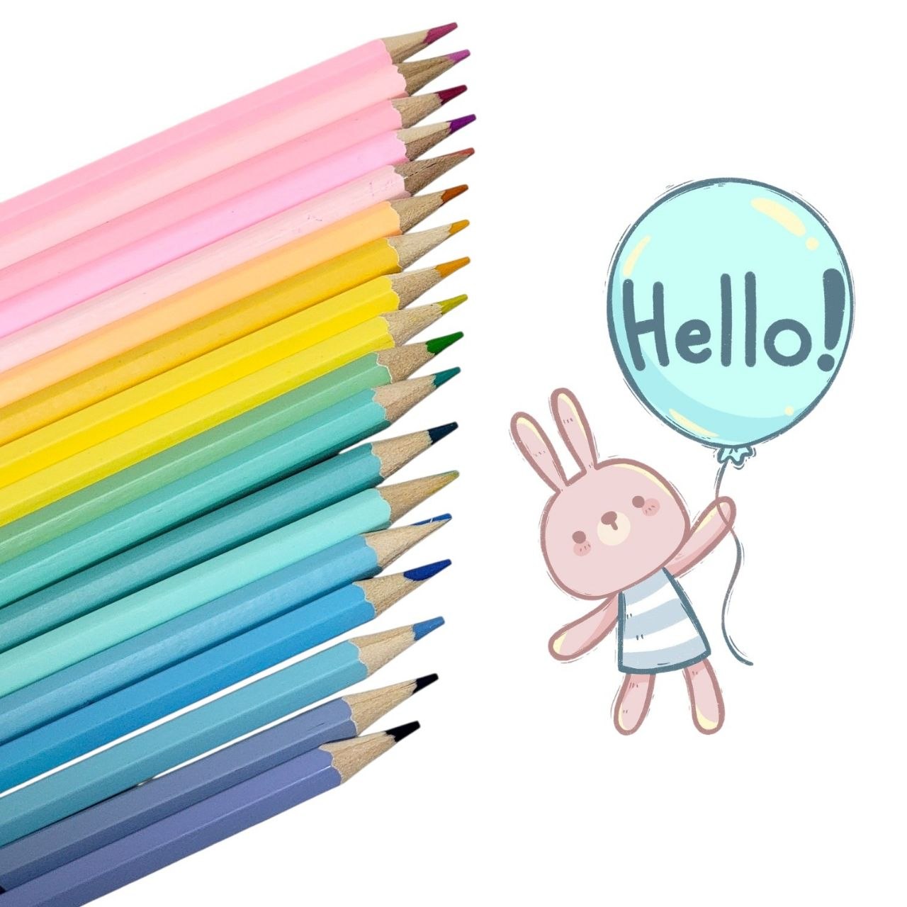 SET DE LAPICES DE COLORES PASTEL 18UND MBACOLOR
