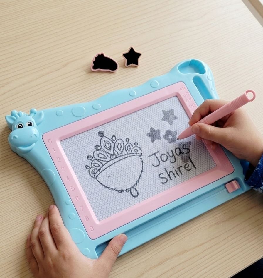 PIZARRA MAGNETICA DE DIBUJO PARA NIÑOS 30X20CM