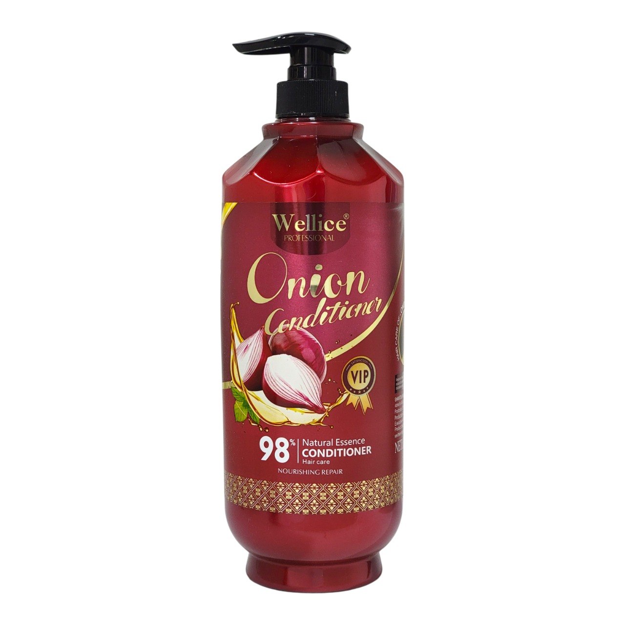 ACONDICIONADOR FORTALECEDOR CON EXTRACTO DE CEBOLLA WELLICE HAIR CARE 1300G