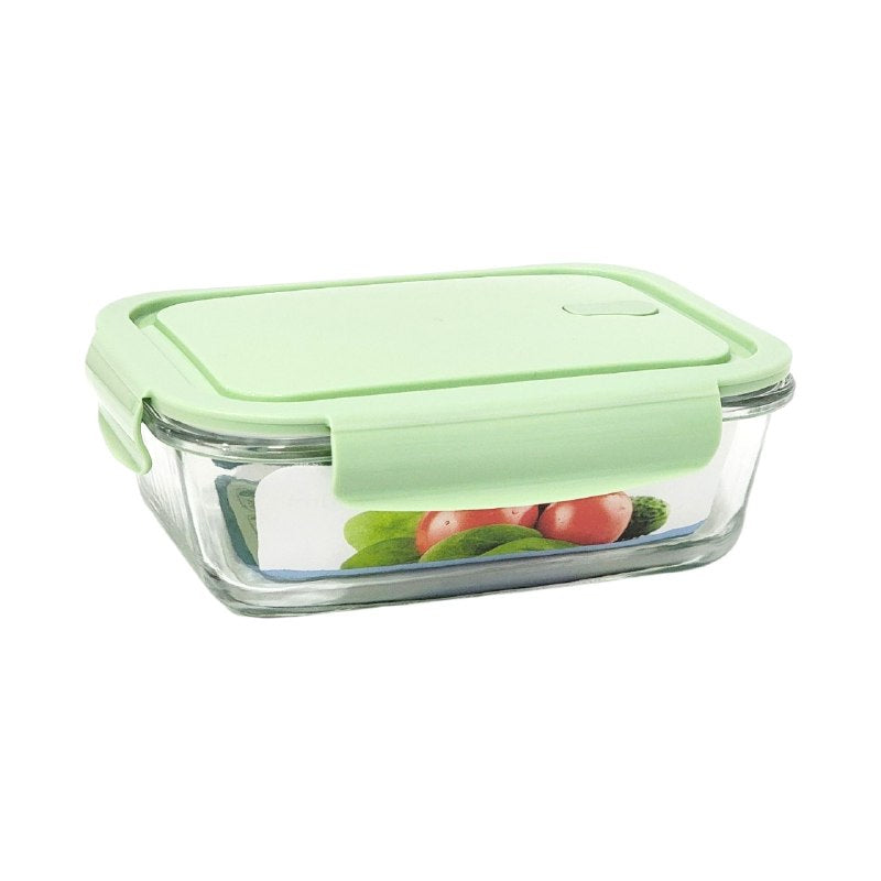 RECIPIENTE PANA PARA ALIMENTOS DE VIDRIO HERMETICO 1040ML