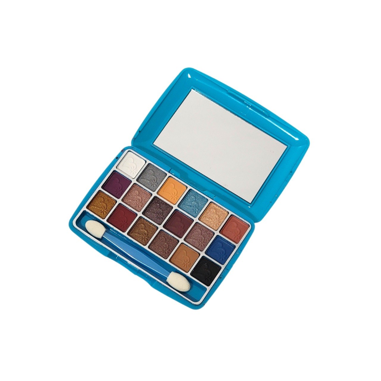 PALETA DE SOMBRAS DE OJOS CON EFECTO MATE 10 PALETAS DE 18 TONOS YH BEJA COSMETICS  6X10X14CM