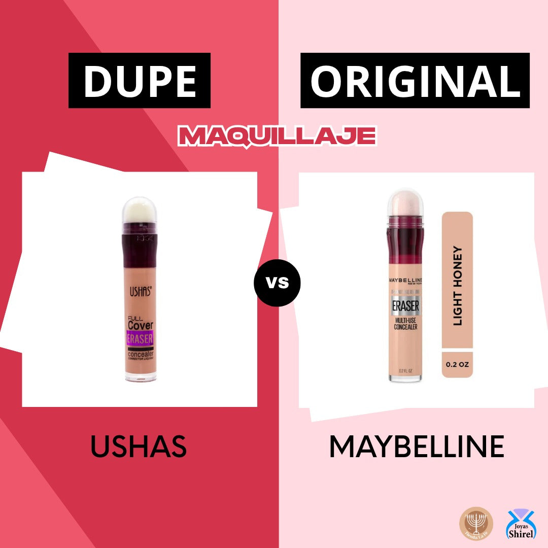 CORRECTOR LIQUIDO DE ALTA COBERTURA USHAS 7.4G (DUPE DE MAYBELLINE)