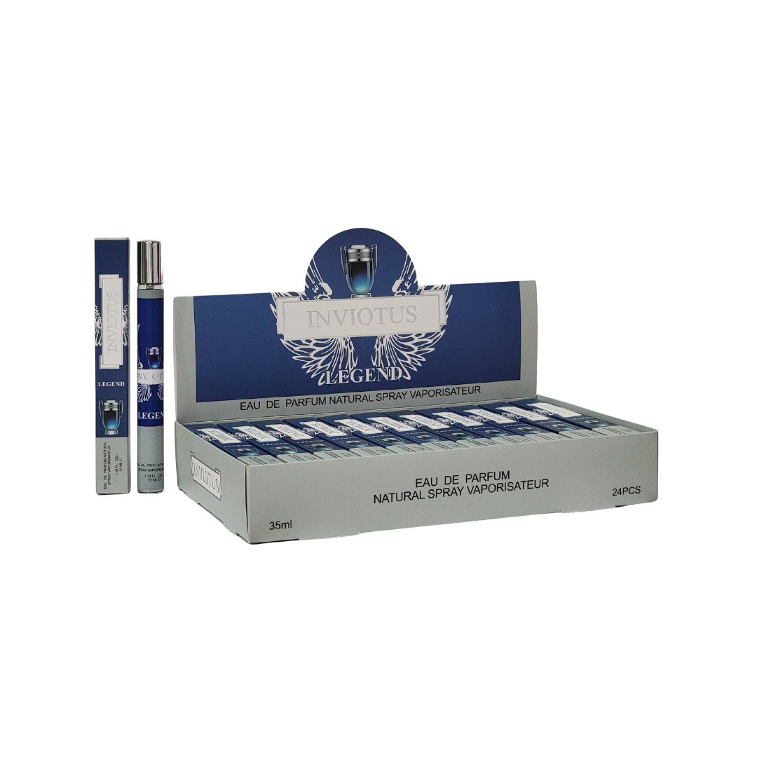 PERFUME EN TUBO INVIOTUS LEGEND EDP 35ML (H) (AROMA INSPIRADO EN PACO RABBANE INVICTUS LEGEND)