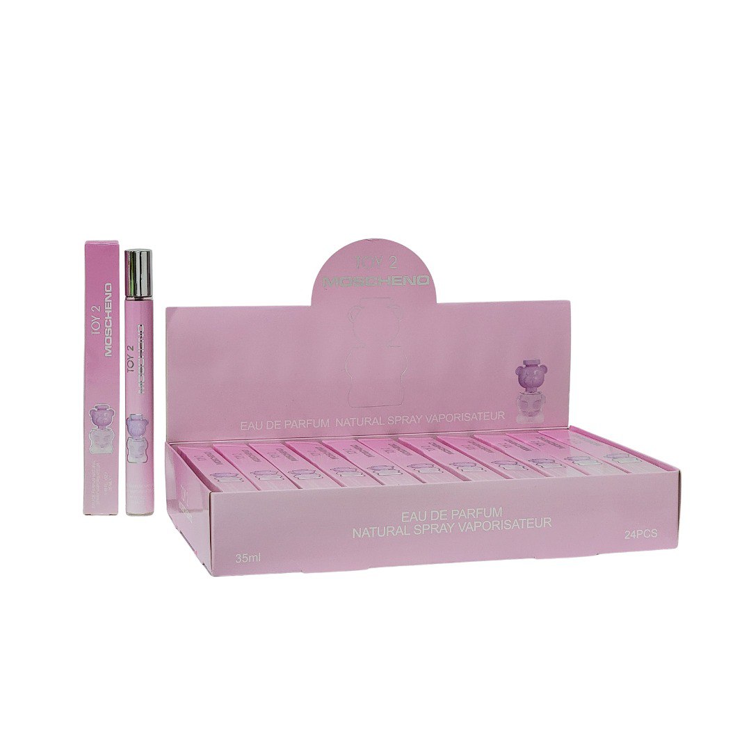 PERFUME EN TUBO TOY 2 MOSCHENO EDP 35ML (M) (AROMA INSPIRADO EN MOSCHINO TOY2 BUBBLE GUM)