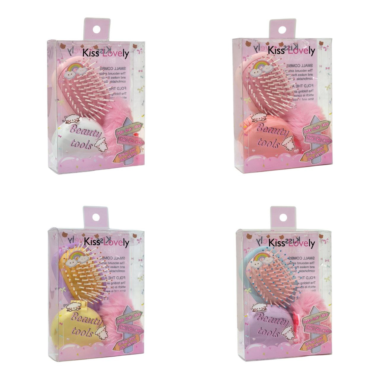 SET DE CUIDADO PERSONAL ESTILO BARBIE 3PCS KISS LOVELY