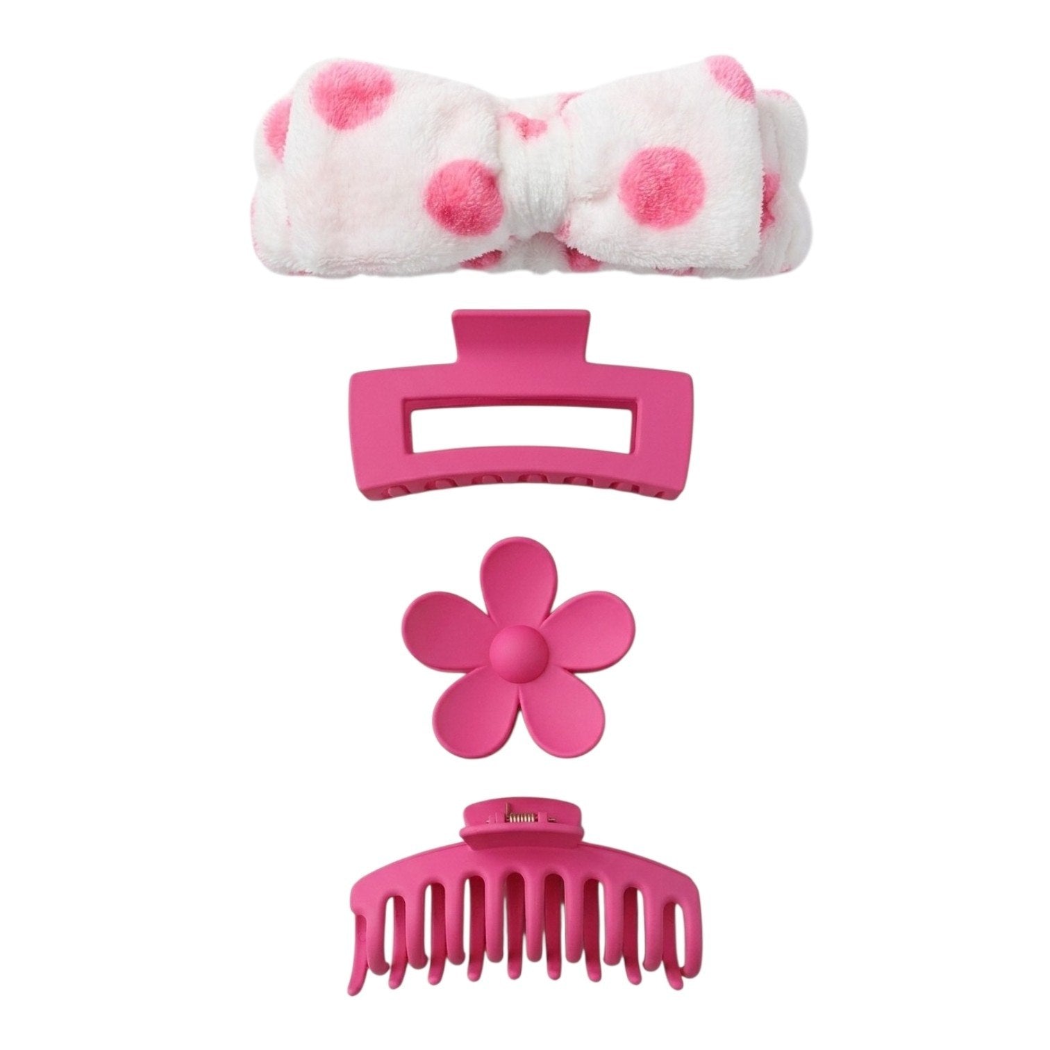 SET DE CUIDADO PERSONAL DE DIADEMAS Y ACCESORIOS DE BELLEZA 4PCS SWEETBEAUTY
