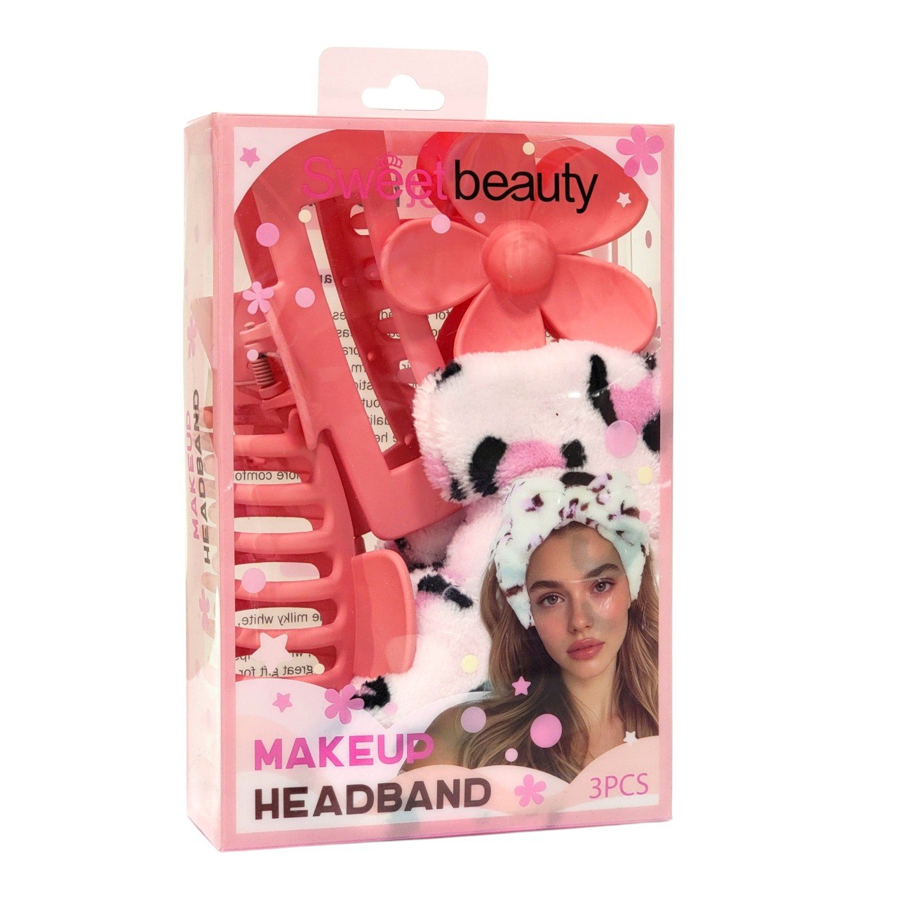 SET DE CUIDADO PERSONAL DE DIADEMAS Y ACCESORIOS DE BELLEZA 4PCS SWEETBEAUTY