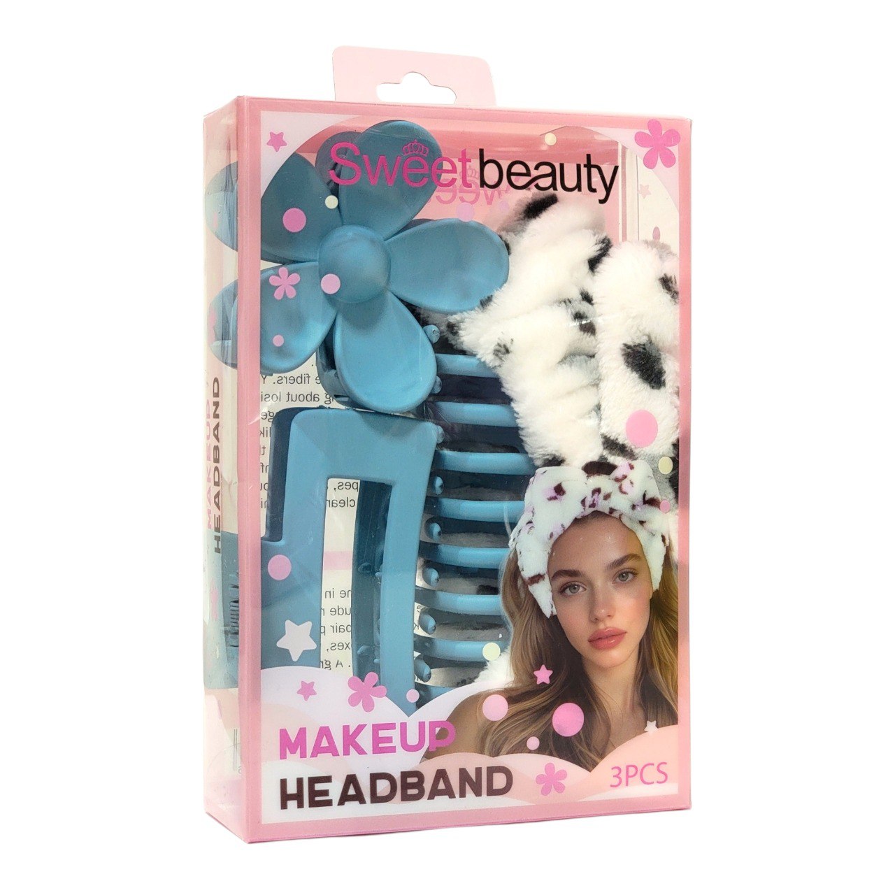 SET DE CUIDADO PERSONAL DE DIADEMAS Y ACCESORIOS DE BELLEZA 4PCS SWEETBEAUTY