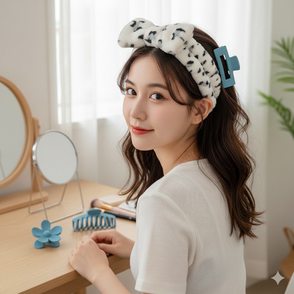 SET DE CUIDADO PERSONAL DE DIADEMAS Y ACCESORIOS DE BELLEZA 4PCS SWEETBEAUTY