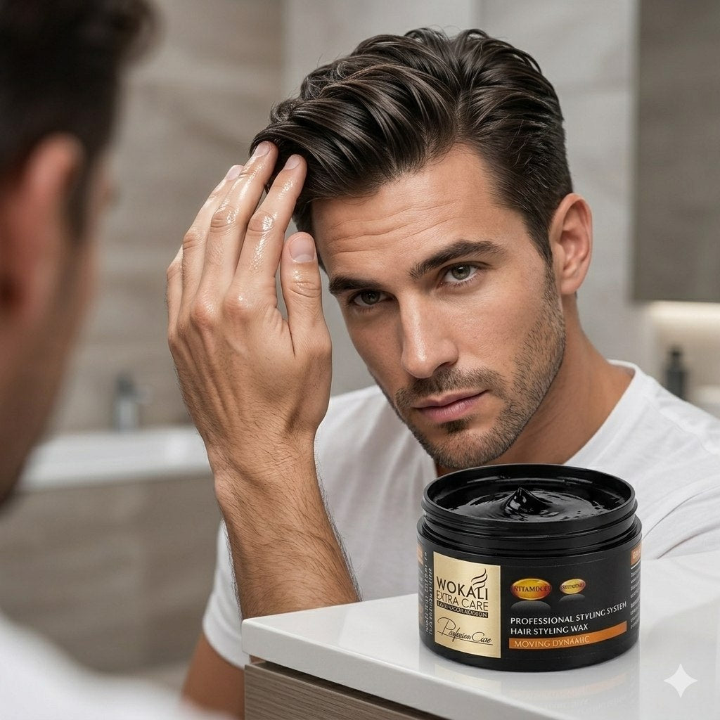 CERA PARA EL CABELLO DE ALTA PRECISION PARA ESTILOS ESTRUCTURADOS MOVING DYNAMIC WOKALI 150G