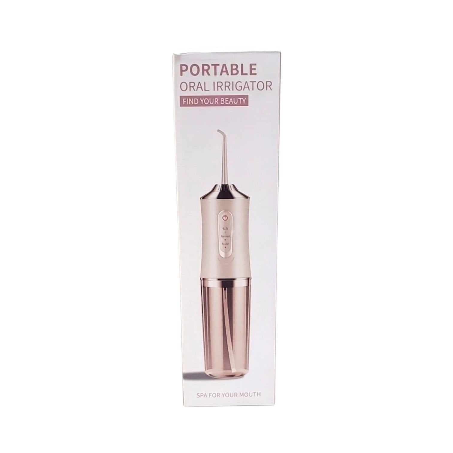 IRRIGADOR LIMPIADOR DE AGUA A PRESION PARA HIGIENE DENTAL PORTATIL 230ML