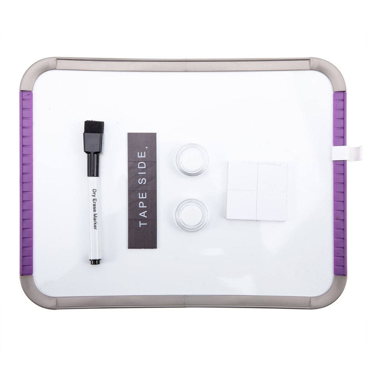 PIZARRA BLANCA MAGNETICA PORTATIL DELI MATE 279X216MM