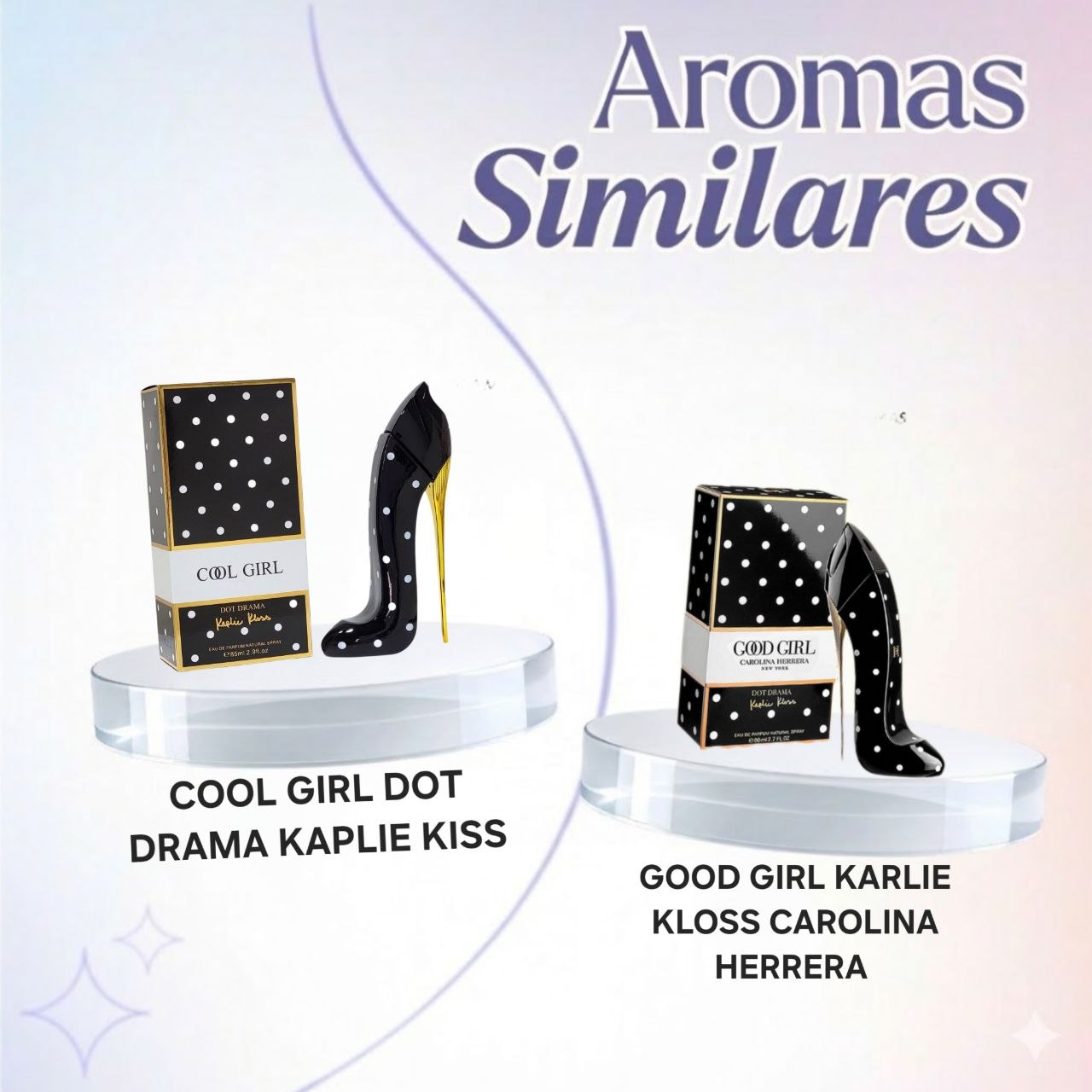 KAPLIE KLOSS COOL GIRL DOT DRAMA EDP 85ML (M) (AROMA SIMILAR CAROLINA HERRERA GOOD GIRL KARLIE KLOSS)