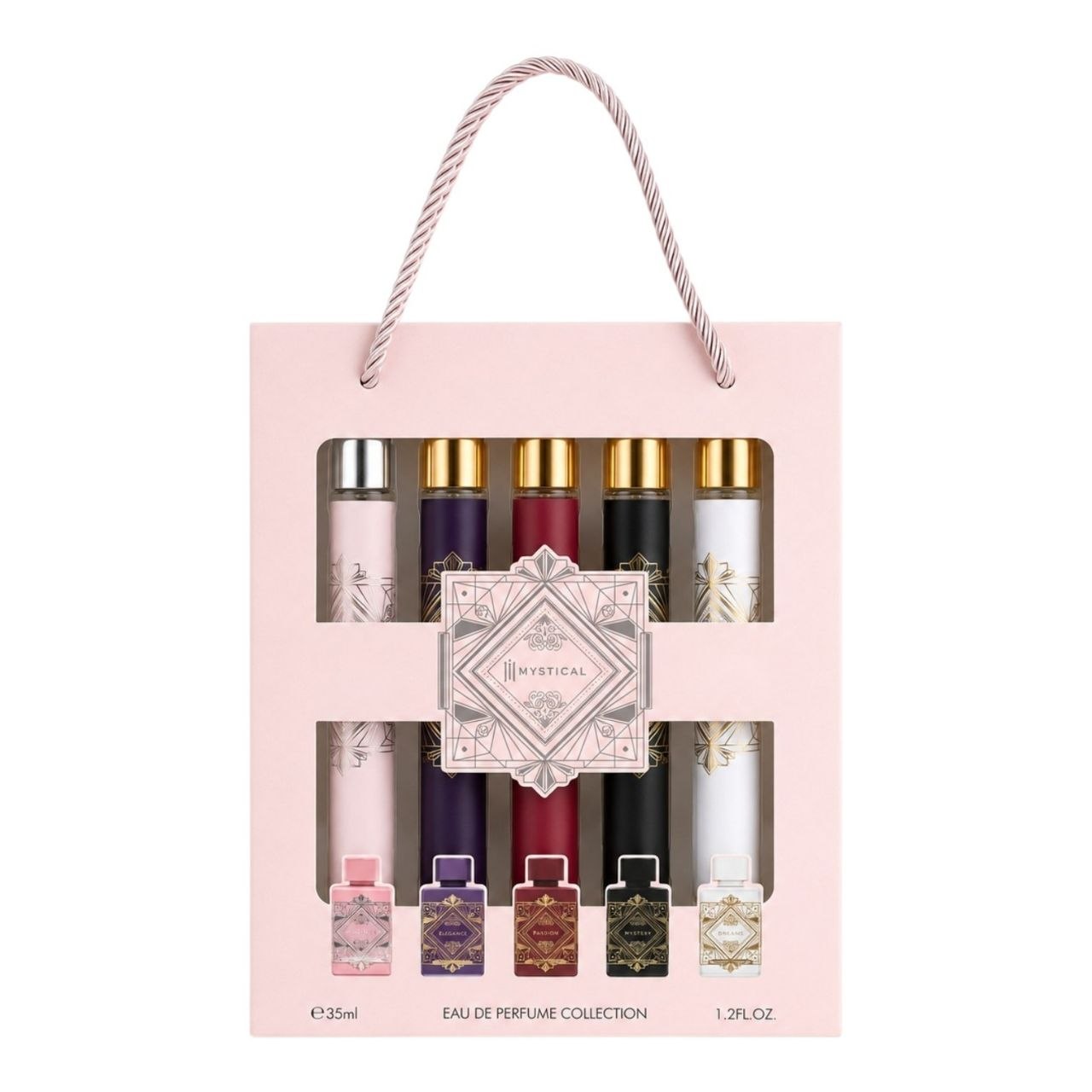 SET PERFUME EN TUBO MYSTICAL BADE'E AL OUD EDP (M) 35ML X 5PCS (AROMA SIMILAR A LATTAFA BADE'E AL OUD)
