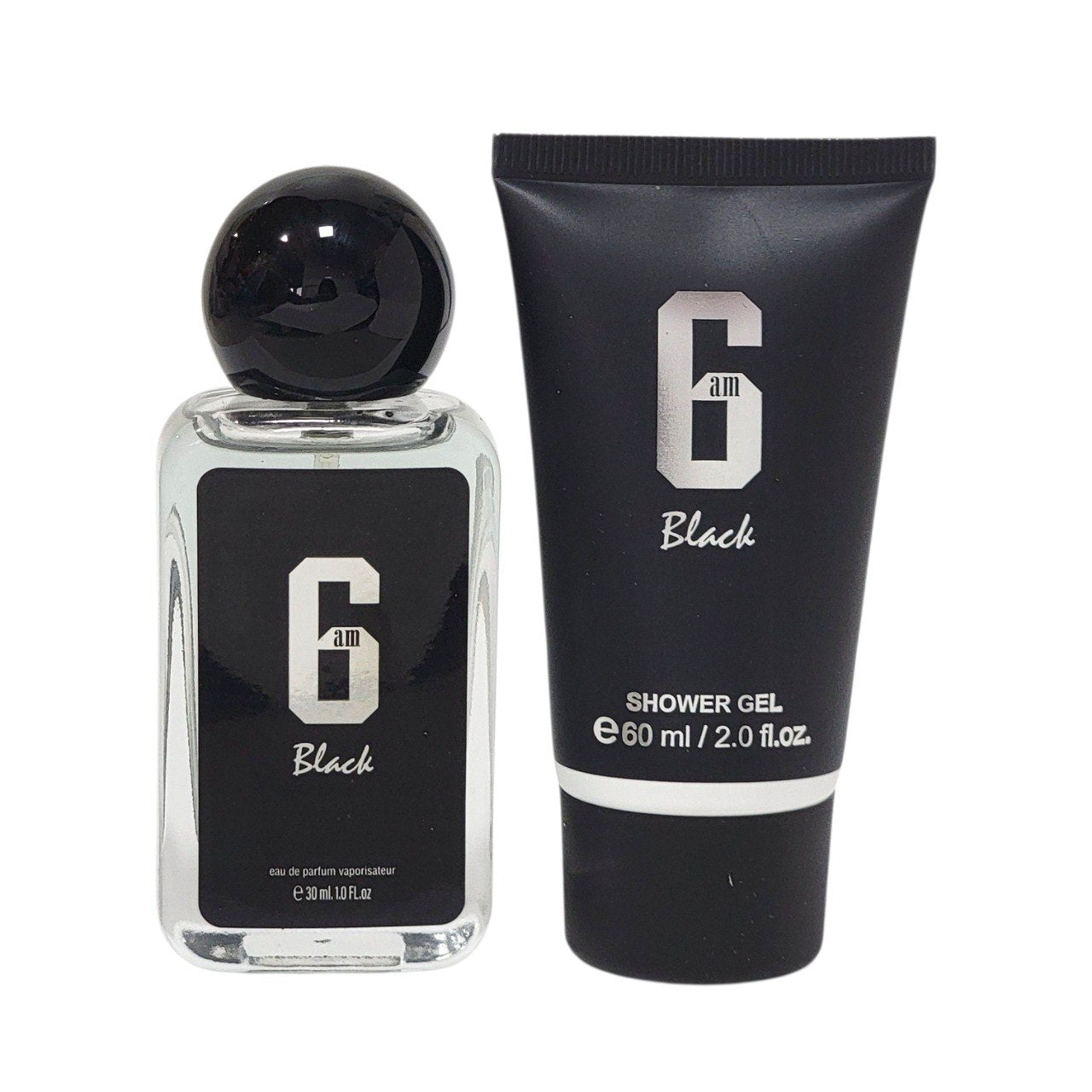 SET MYSTICAL 6AM BLACK EDP 30ML GEL DE DUCHA 60ML (H) (AROMA SIMILAR A AFNAN 9PM)