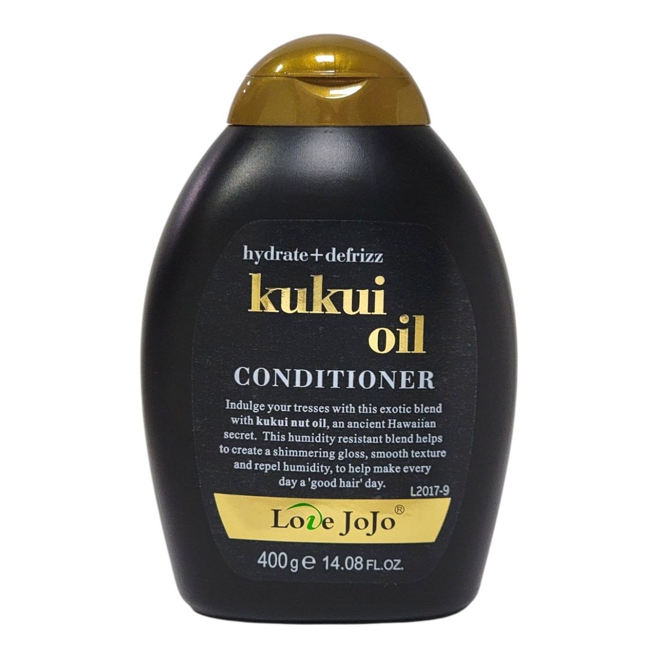 ACONDICIONADOR HIDRATANTE Y ANTIFRIZZ CON ACEITE DE NUEZ DE KUKUI LOVE JOJO 400G